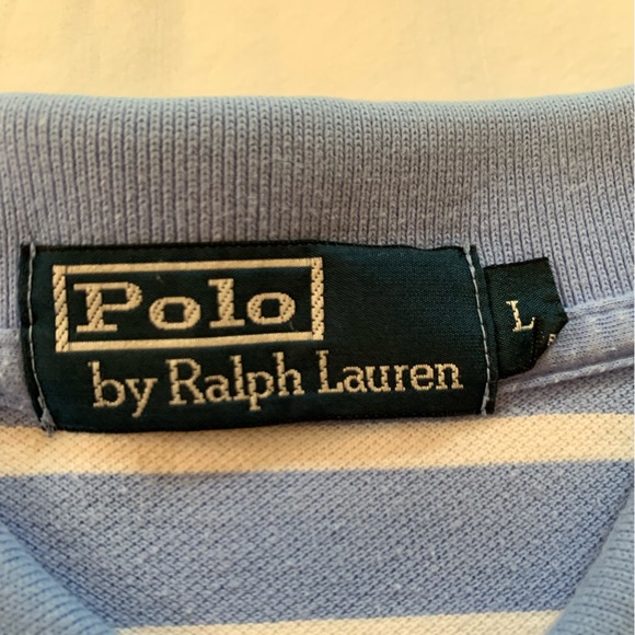 Mens Striped Polo - Picture 2 of 3